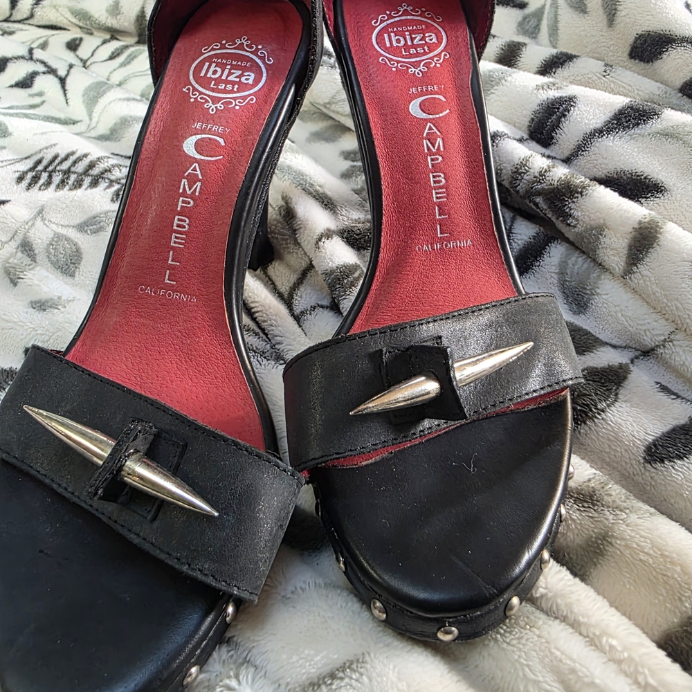 Jeffrey Campbell Black Women's Sandals